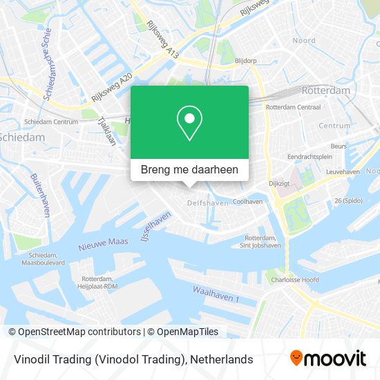 Vinodil Trading (Vinodol Trading) kaart
