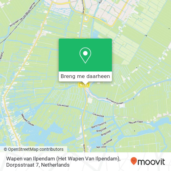 Wapen van Ilpendam (Het Wapen Van Ilpendam), Dorpsstraat 7 kaart