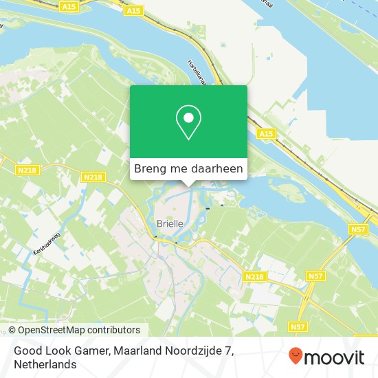 Good Look Gamer, Maarland Noordzijde 7 kaart