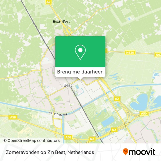 Zomeravonden op Z'n Best kaart