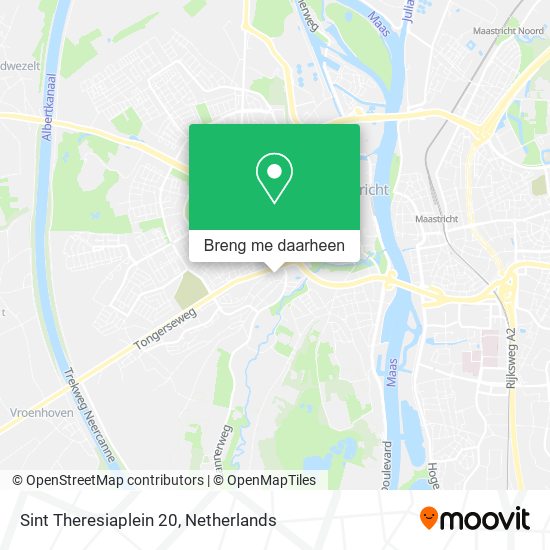Sint Theresiaplein 20 kaart