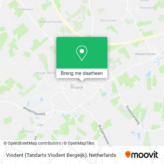 Viodent (Tandarts Viodent Bergeijk) kaart