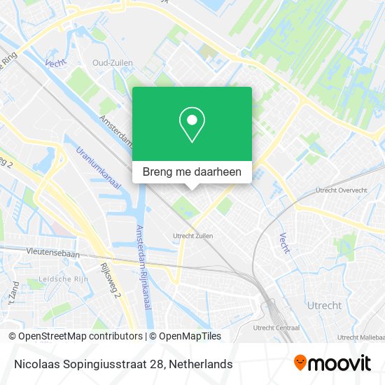 Nicolaas Sopingiusstraat 28 kaart