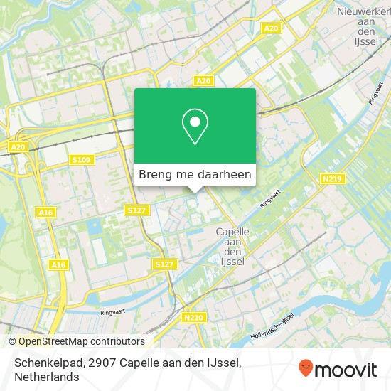 Schenkelpad, 2907 Capelle aan den IJssel kaart