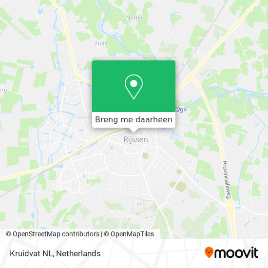 Kruidvat NL kaart