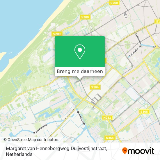 Margaret van Hennebergweg Duijvestijnstraat kaart