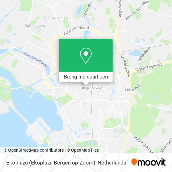Ekoplaza (Ekoplaza Bergen op Zoom) kaart