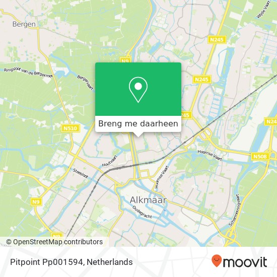 Pitpoint Pp001594 kaart