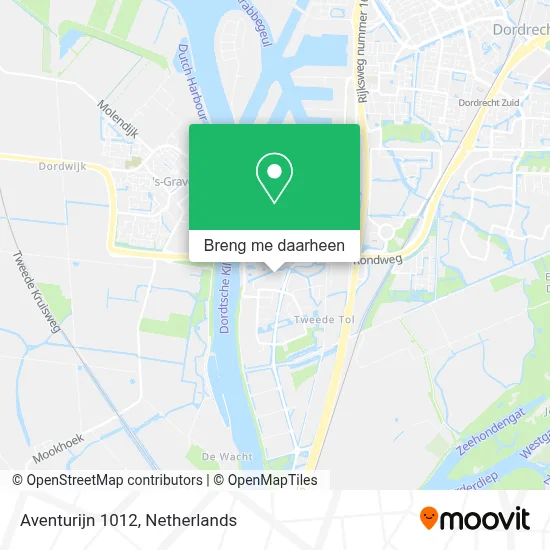 Aventurijn 1012 kaart