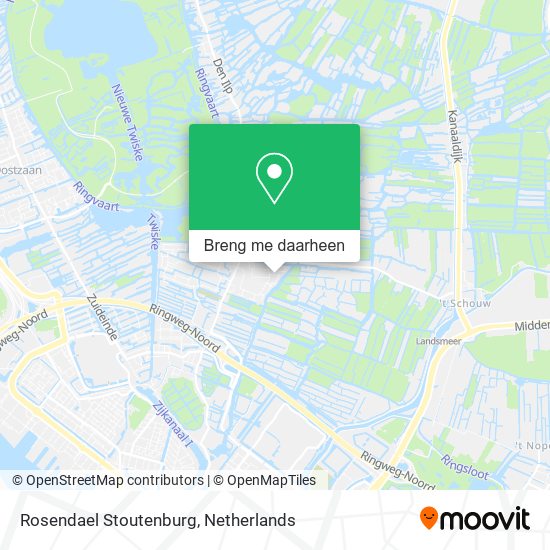 Rosendael Stoutenburg kaart