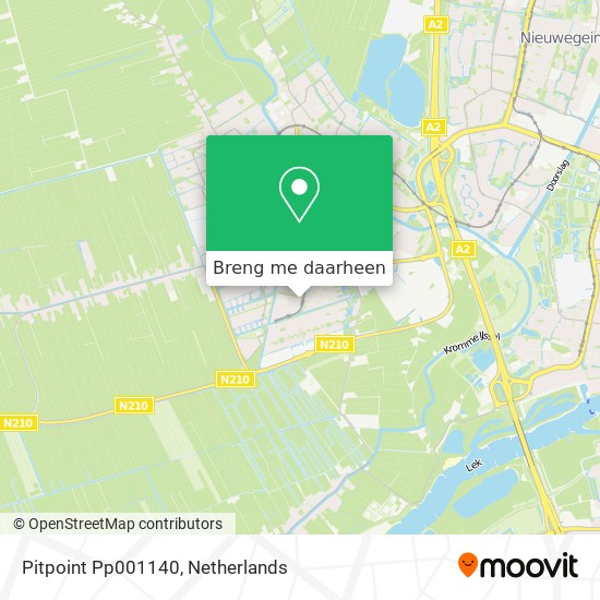 Pitpoint Pp001140 kaart