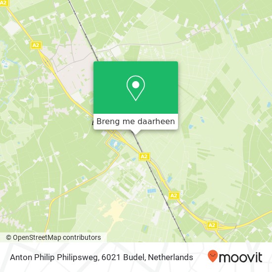 Anton Philip Philipsweg, 6021 Budel kaart