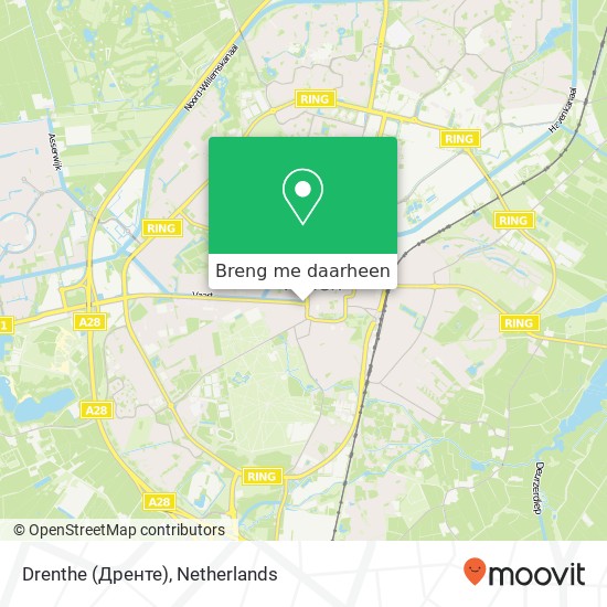 Drenthe (Дренте) kaart