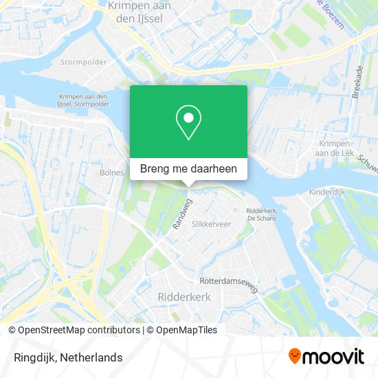 Ringdijk kaart