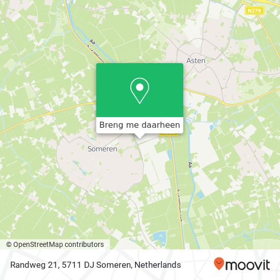 Randweg 21, 5711 DJ Someren kaart