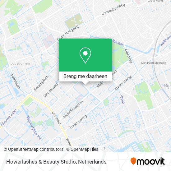 Flowerlashes & Beauty Studio kaart