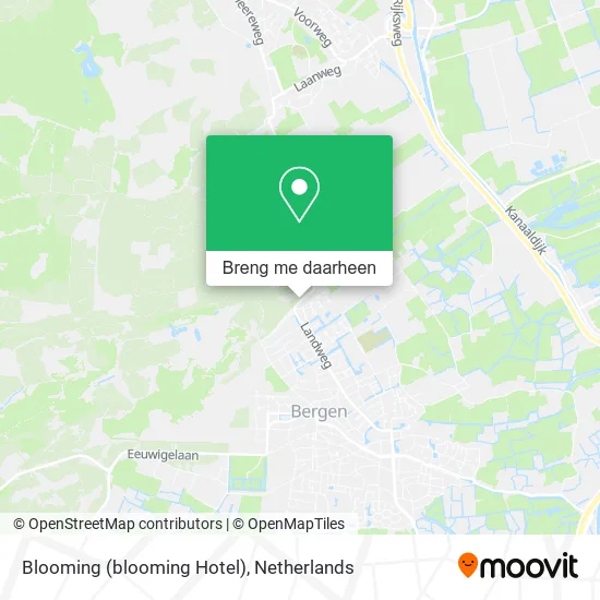 Blooming (blooming Hotel) kaart