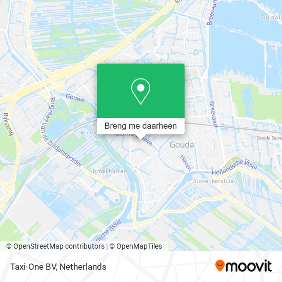Taxi-One BV kaart