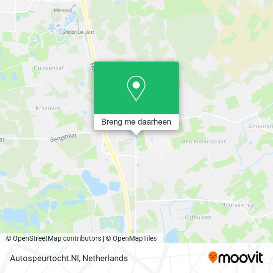 Autospeurtocht.Nl kaart