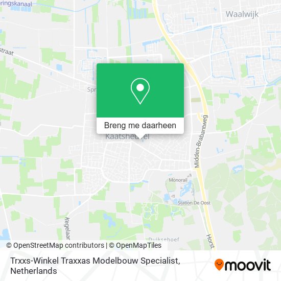 Trxxs-Winkel Traxxas Modelbouw Specialist kaart