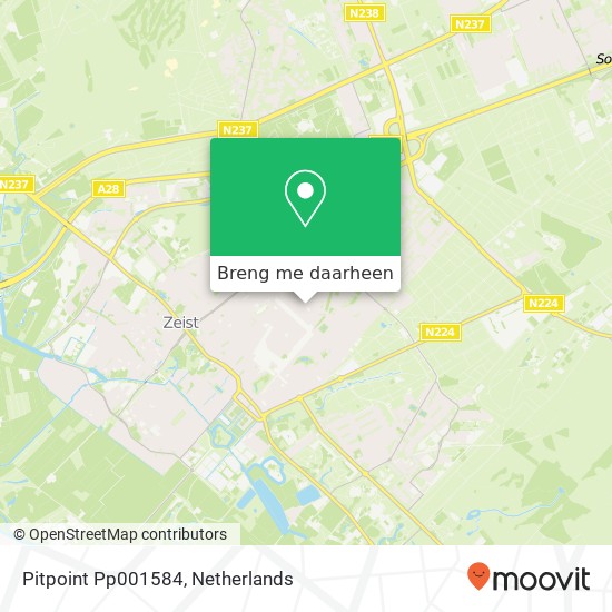 Pitpoint Pp001584 kaart