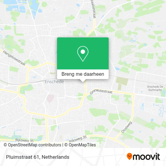 Pluimstraat 61 kaart