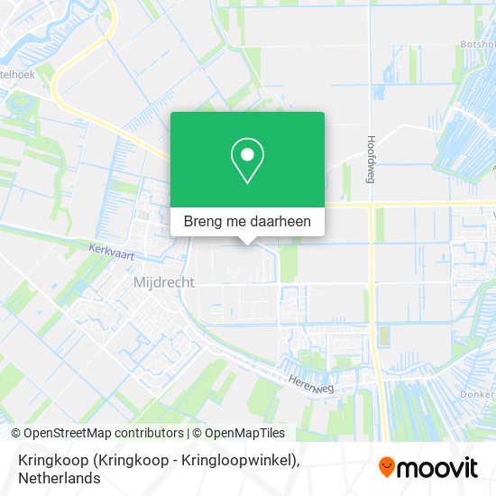 Kringkoop (Kringkoop - Kringloopwinkel) kaart