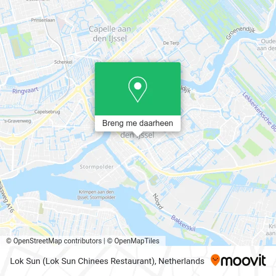 Lok Sun (Lok Sun Chinees Restaurant) kaart