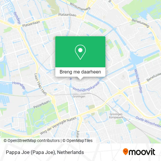 Pappa Joe (Papa Joe) kaart