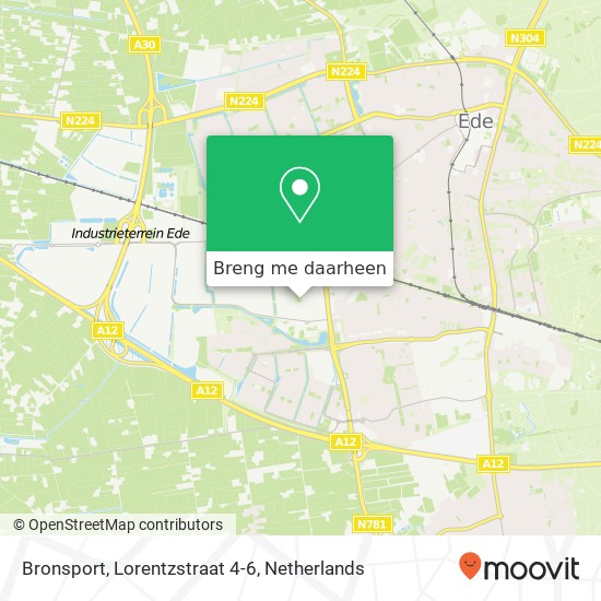 Bronsport, Lorentzstraat 4-6 kaart