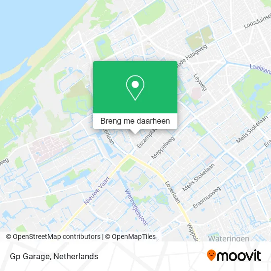 Gp Garage kaart