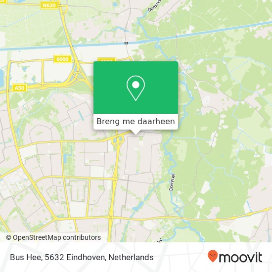 Bus Hee, 5632 Eindhoven kaart