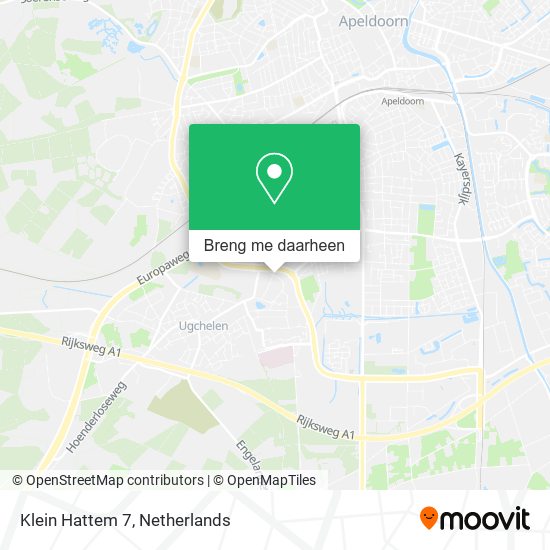 Klein Hattem 7 kaart