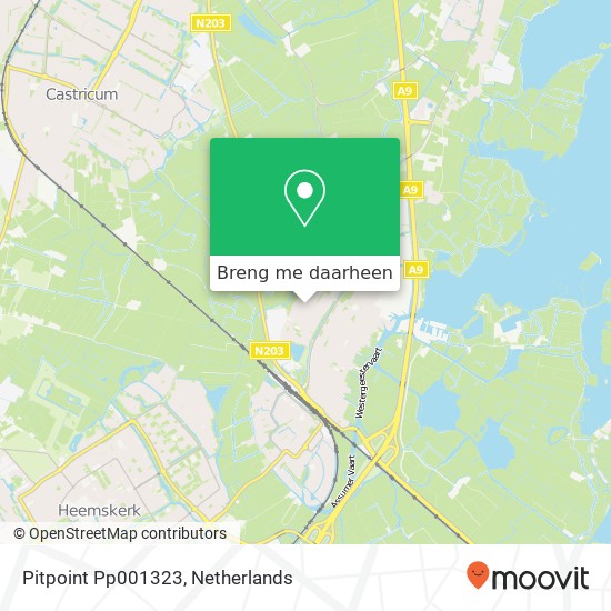 Pitpoint Pp001323 kaart