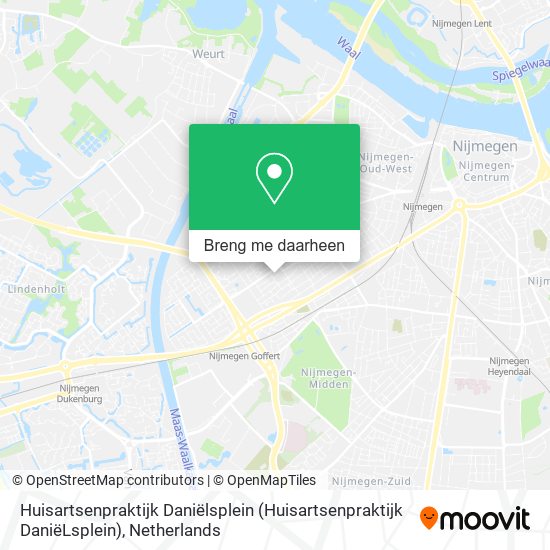 Huisartsenpraktijk Daniëlsplein (Huisartsenpraktijk DaniëLsplein) kaart