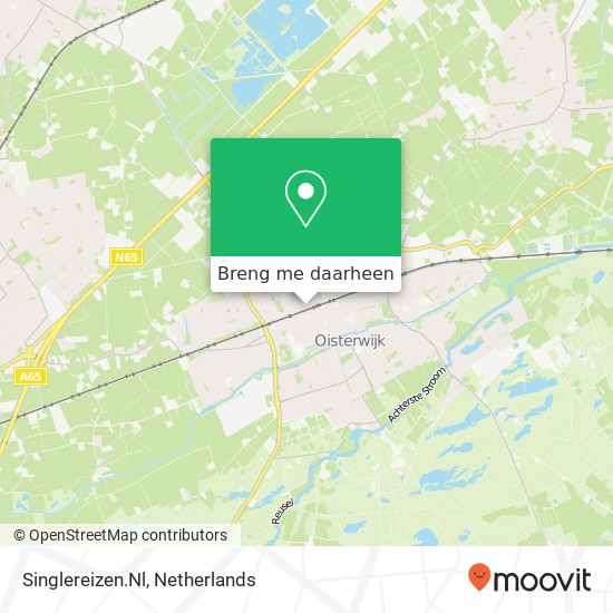 Singlereizen.Nl kaart