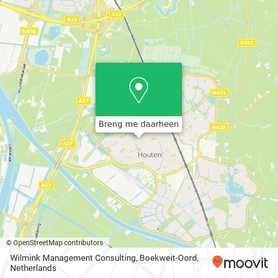 Wilmink Management Consulting, Boekweit-Oord kaart