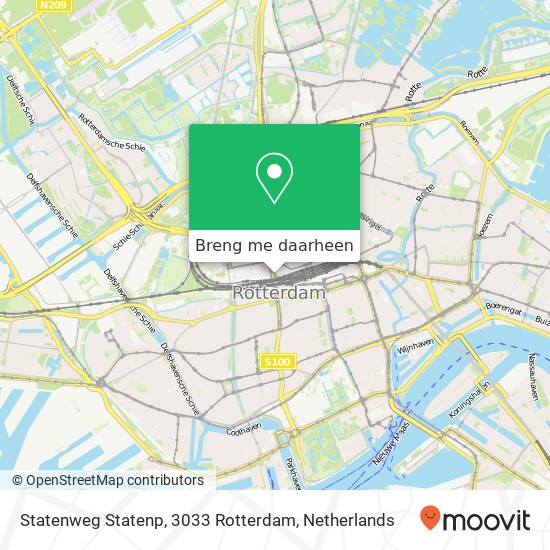 Statenweg Statenp, 3033 Rotterdam kaart
