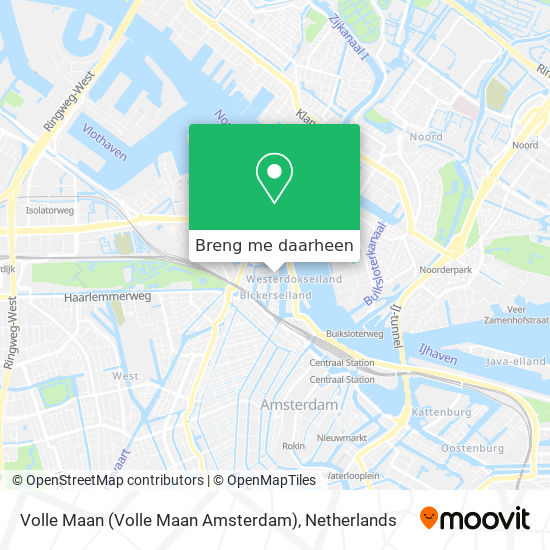 Volle Maan (Volle Maan Amsterdam) kaart