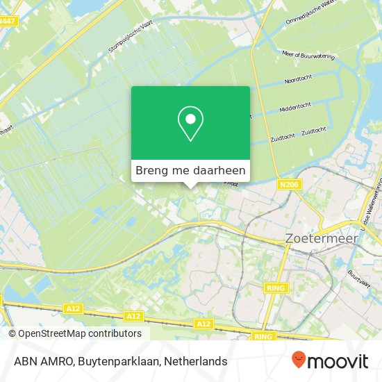 ABN AMRO, Buytenparklaan kaart