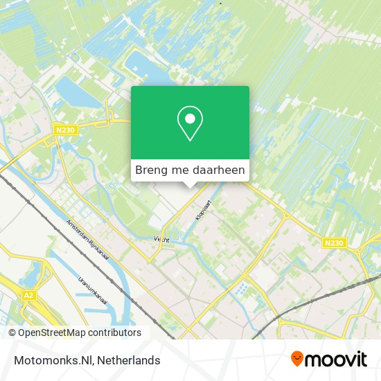 Motomonks.Nl kaart