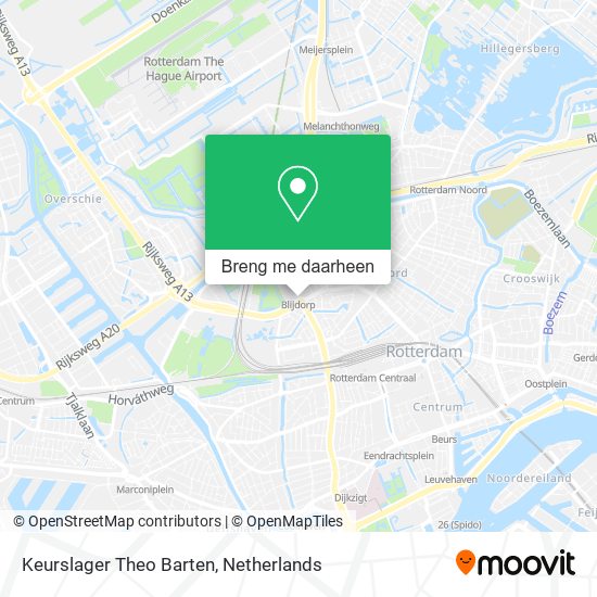 Keurslager Theo Barten kaart