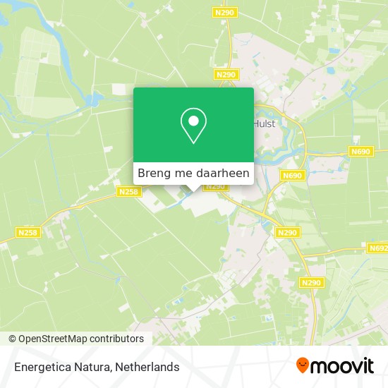 Energetica Natura kaart