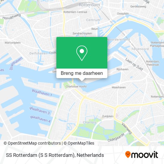 SS Rotterdam (S S Rotterdam) kaart