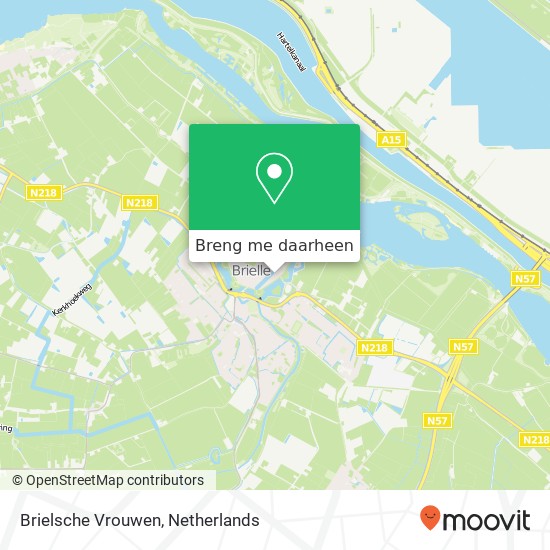 Brielsche Vrouwen kaart