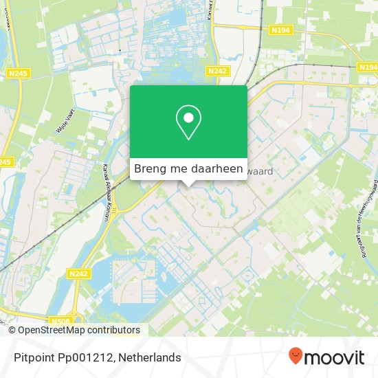 Pitpoint Pp001212 kaart