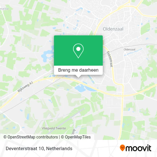 Deventerstraat 10 kaart