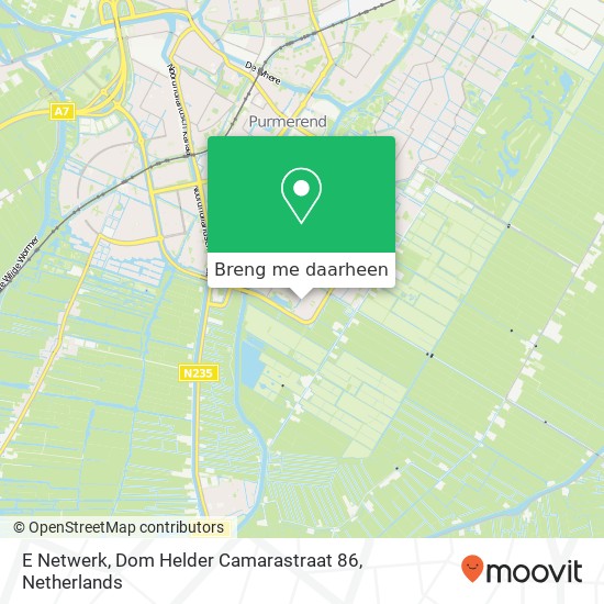 E Netwerk, Dom Helder Camarastraat 86 kaart