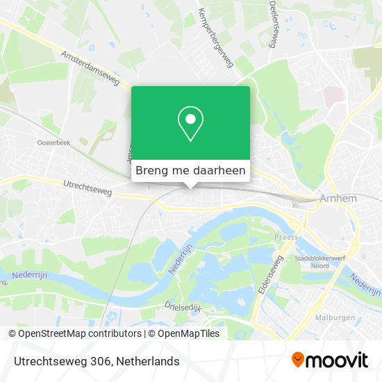 Utrechtseweg 306 kaart