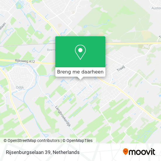 Rijsenburgselaan 39 kaart